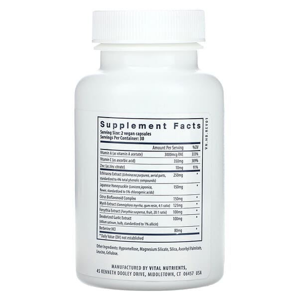 Alternative view of Vital Nutrients, Herbal Biotic, 60 Vegan Capsules