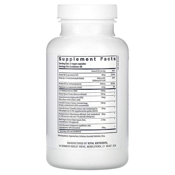 Alternative view of Vital Nutrients, Hormone Balance, 120 Vegan Capsules