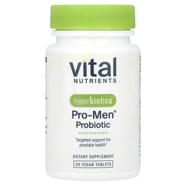 Vital Nutrients, Hyperbiotics®, Pro-Men® Probiotic, 30 Vegan Tablets