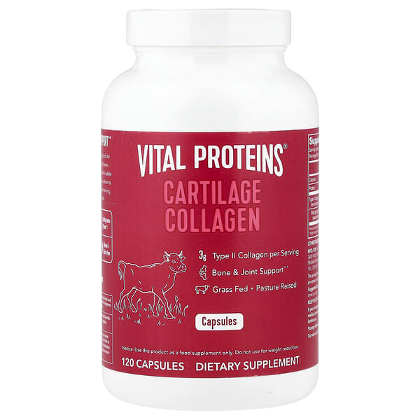 Vital Proteins, Cartilage Collagen, 120 Capsules