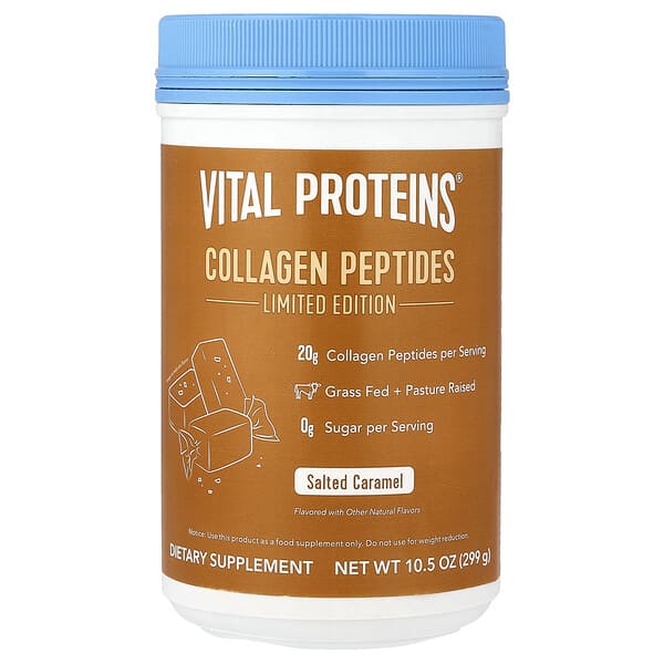 Vital Proteins, Collagen Peptides, Salted Caramel, 10.5 oz (299 g)