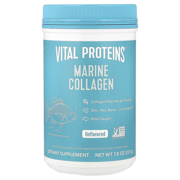 Vital Proteins, Marine Collagen, Unflavored, 7.8 oz (221 g)
