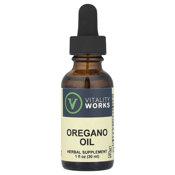 Vitality Works, Oregano Oil, 1 fl oz (30 ml)
