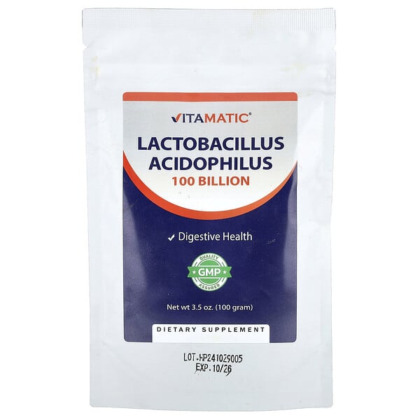 Vitamatic, Lactobacillus Acidophilus, 3.5 oz (100 g)