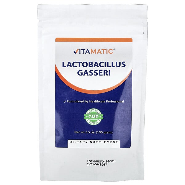Vitamatic, Lactobacillus Gasseri, 3.5 oz (100 g)