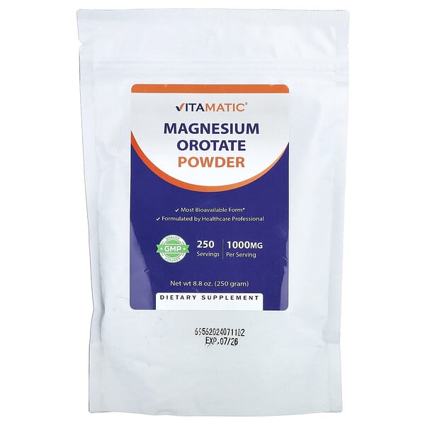 Vitamatic, Magnesium Orotate Powder, 8.8 oz (250 g)