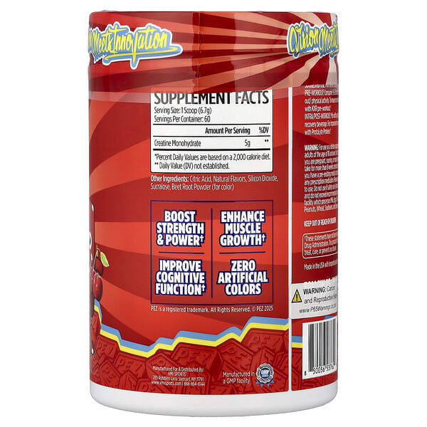 Alternative view of VMI Sports, Creatine Monohydrate, Pez® Cherry, 14.18 oz (402 g)
