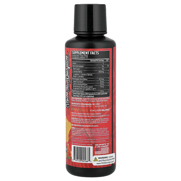 Alternative view of VMI Sports, L-Carnitine 1500 Heat, Gummy Bear, 16 fl oz (473 ml)