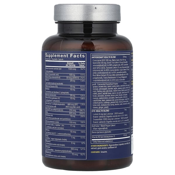 Alternative view of Vthrive, Bioactive Women's 50+ One Daily Multi, 30 Vegetable Capsules