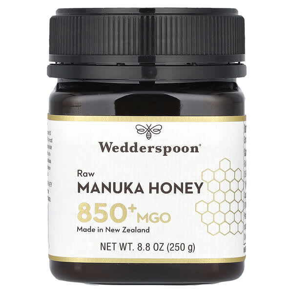 Wedderspoon, Raw Manuka Honey, MGO 850+, 8.8 oz (250 g)