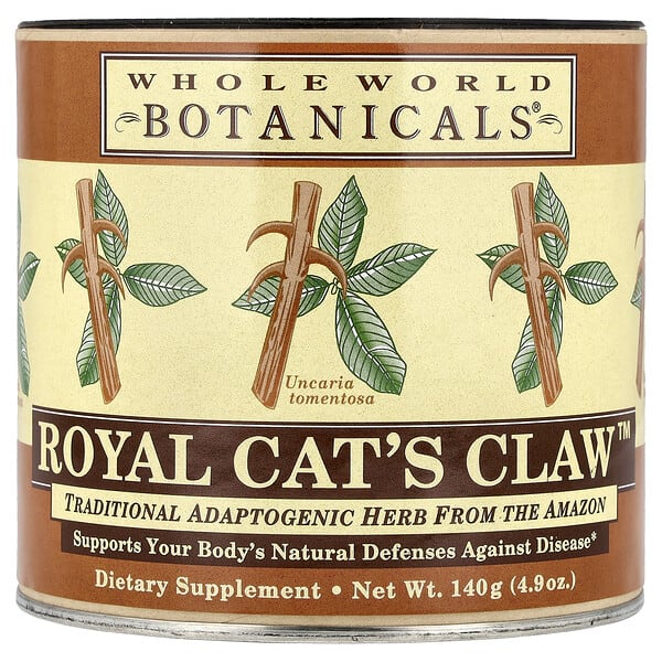 Whole World Botanicals, Royal Cat's Claw™, 4.9 oz (140 g)
