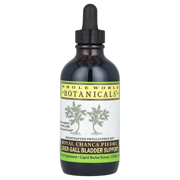 Whole World Botanicals, Royal Chanca Piedra, Liver-Gall Bladder Support, 4 oz (118 ml)