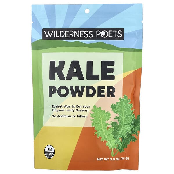 Wilderness Poets, Organic Kale Powder, 3.5 oz (99 g)