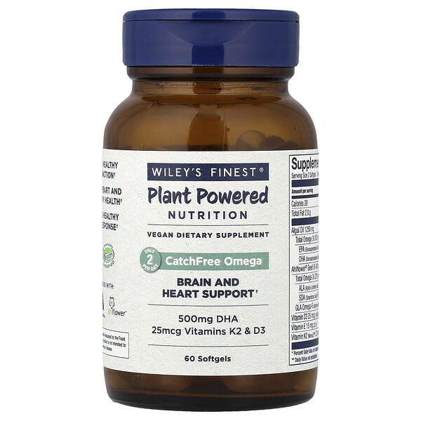 Wiley's Finest, CatchFree Omega, 60 Softgels
