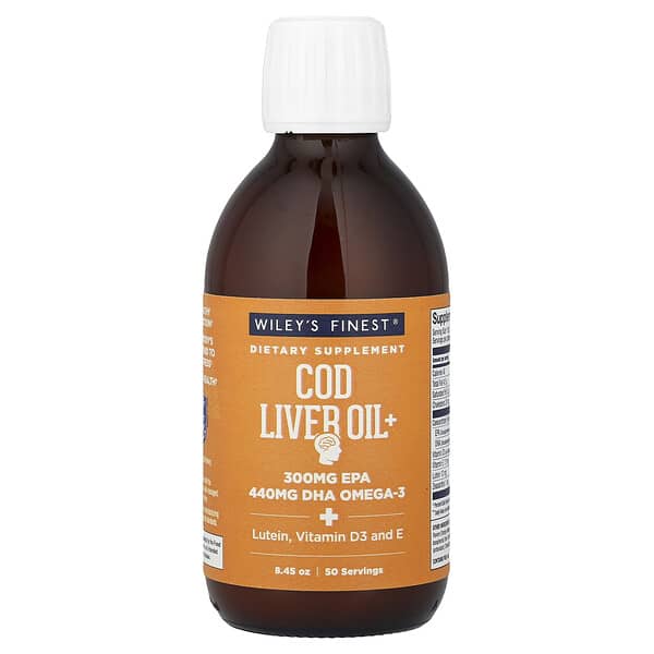 Wiley's Finest, Cod Liver Oil+, 8.45 oz