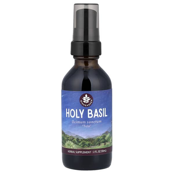 WishGarden Herbs, Holy Basil, 2 fl oz (59 ml)