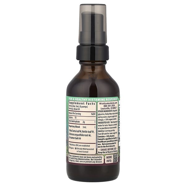 Alternative view of WishGarden Herbs, Kick-Ass™ Allergy, Pregnancy, 2 fl oz (59 ml)