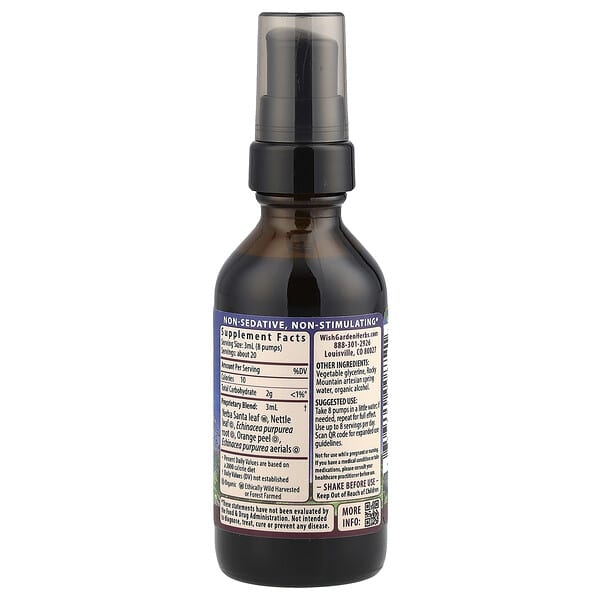 Alternative view of WishGarden Herbs, Kick-Ass™ Allergy, Seasonal Rescue, 2 fl oz (59 ml)