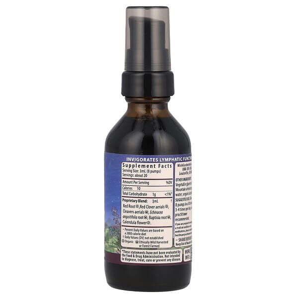 Alternative view of WishGarden Herbs, Lymph™ Mover Activation Formula, 2 fl oz (59 ml)