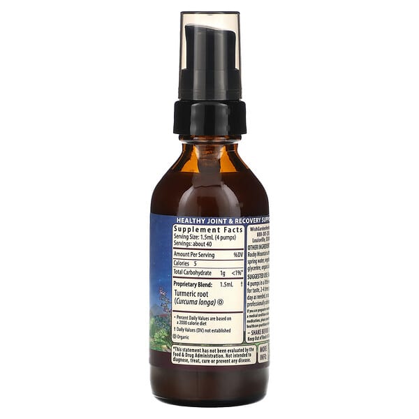 Alternative view of WishGarden Herbs, Turmeric, 2 fl oz (59 ml)