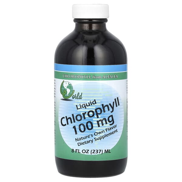 World Organic, Liquid Chlorophyll, 8 fl oz (237 ml)