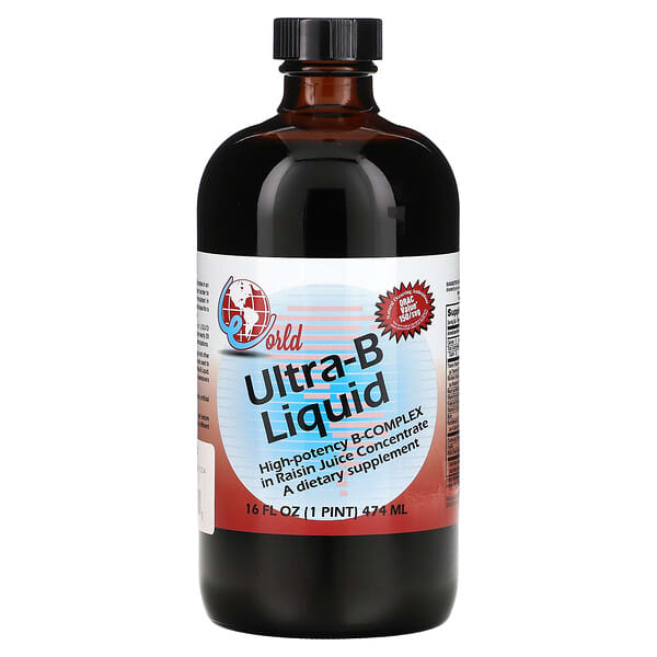 World Organic, Ultra-B Liquid, 16 fl oz (474 ml) 2 World Organic, Ultra-B Liquid, 16 fl oz (474 ml)