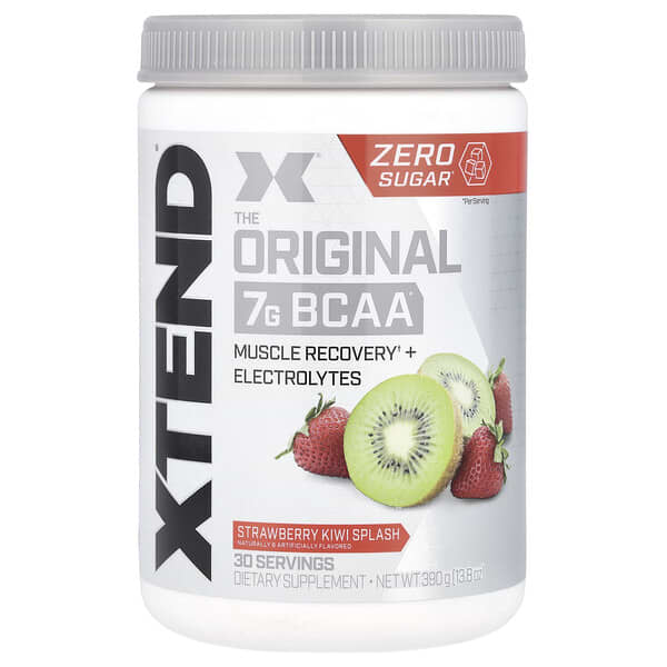 XTEND, 7G BCAA, Strawberry Kiwi Splash, 13.8 oz (390 g)