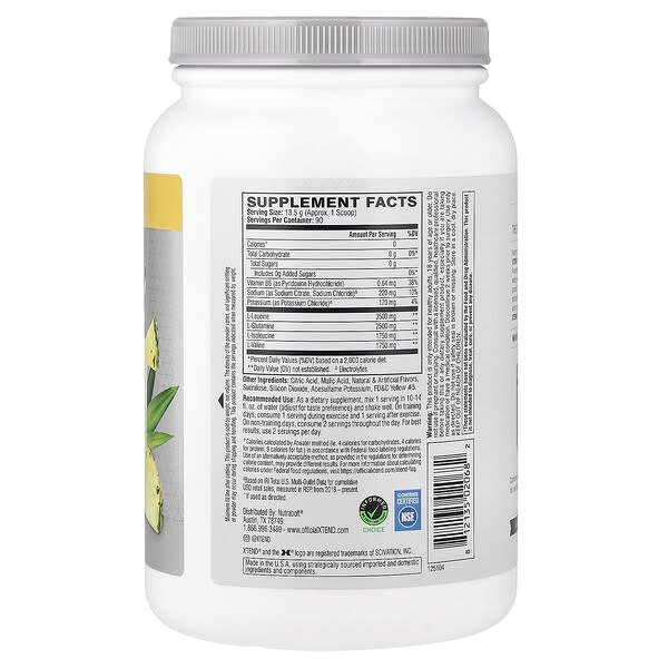 Alternative view of XTEND, 7G BCAA, Tropic Thunder, 2.68 lbs (1.22 kg)