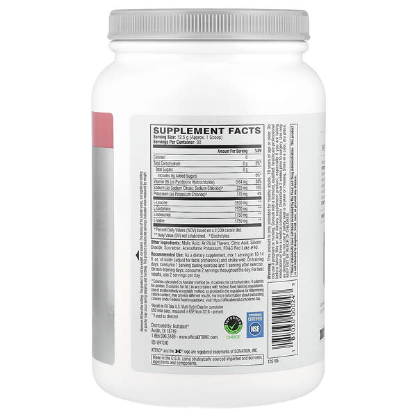 Alternative view of XTEND, 7G BCAA, Watermelon Explosion, 2.48 lb (1.13 kg)