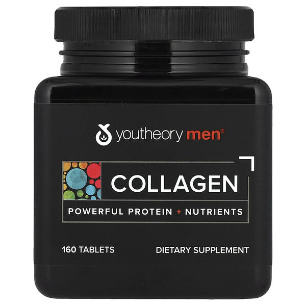 Youtheory, Men, Collagen, 160 Tablets