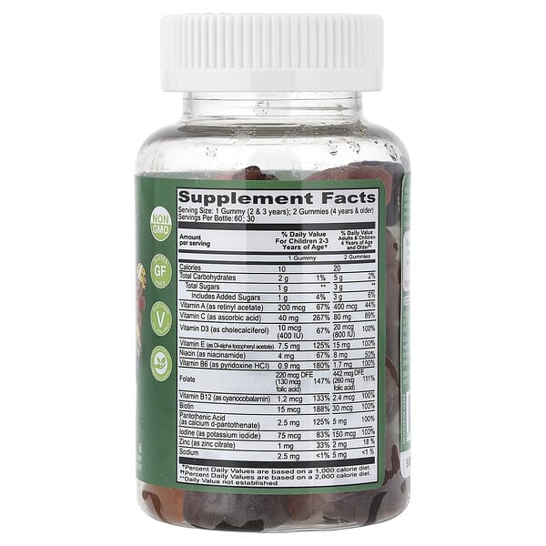 Alternative view of YumVs, Multi Vitamin with Minerals Gummies, Fruit, 60 Gummies