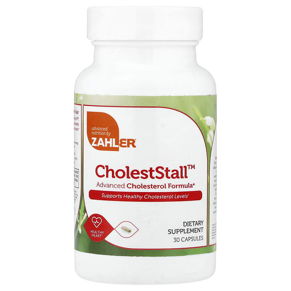 Zahler, CholestStall™, Advanced Cholesterol Formula, 30 Capsules