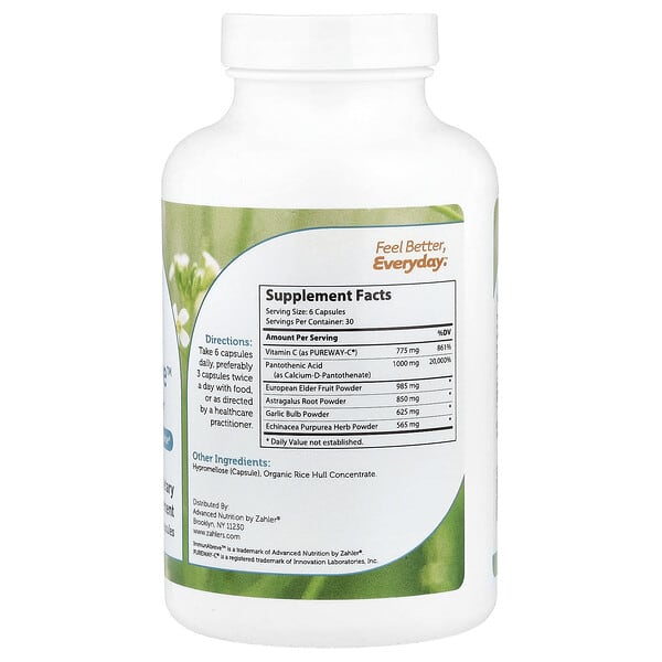 Alternative view of Zahler, ImmunAbreve™, Complete Immune System Support, 180 Capsules