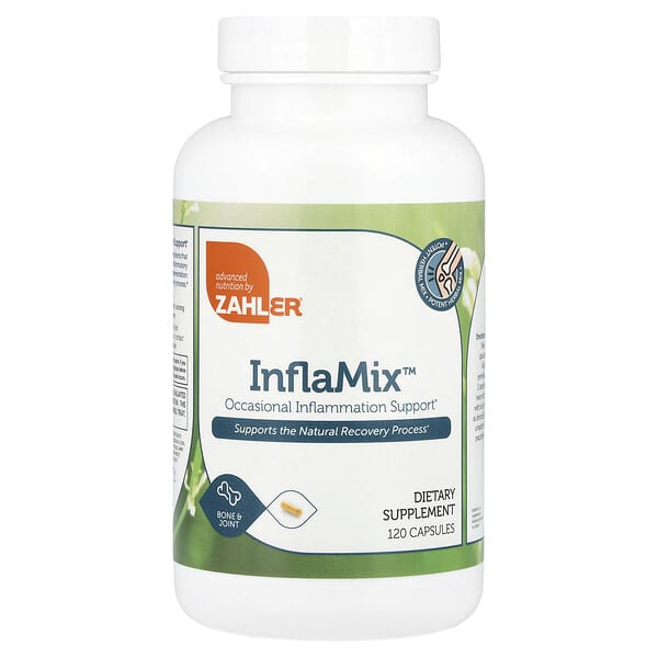 Zahler, InflaMix™, Occasional Inflammation Support, 120 Capsules