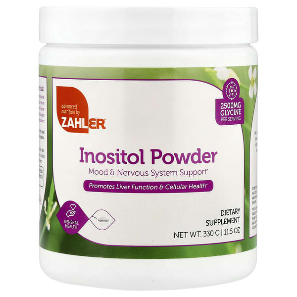 Zahler, Inositol Powder , 11.5 oz (330 g)