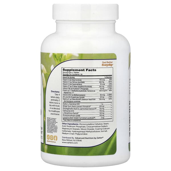 Alternative view of Zahler, Male Vitality+™, 120 Tablets