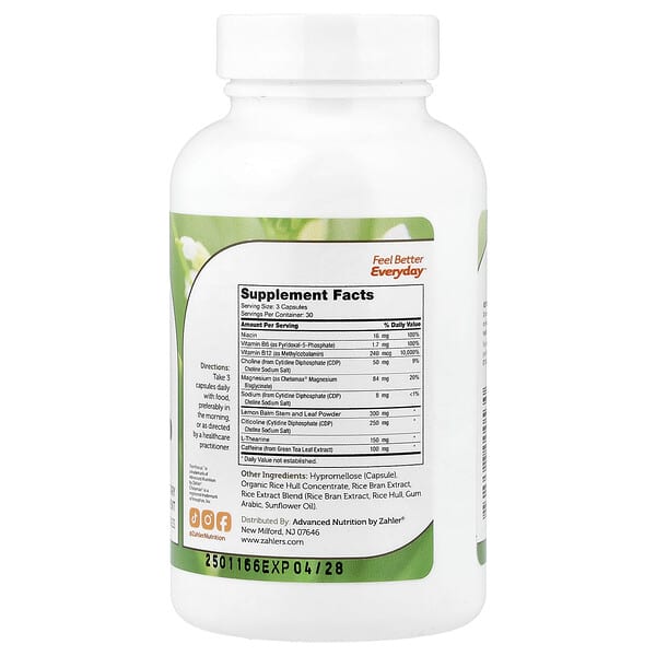Alternative view of Zahler, TeenFocus™, 90 Capsules