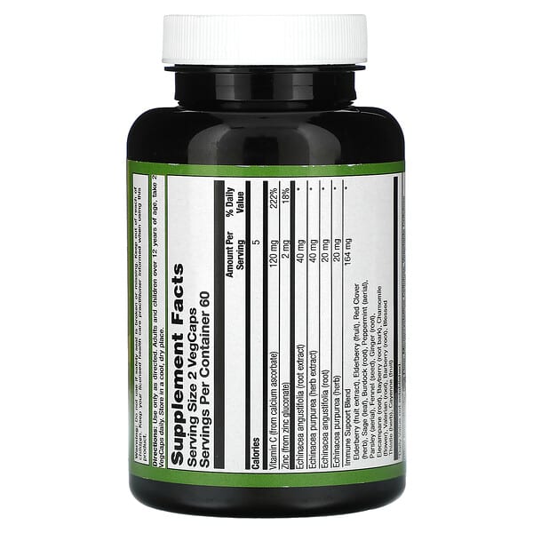 Alternative view of Zand, Naturals, Insure Herbal, Immune Support, 120 Vegetarian Capsules