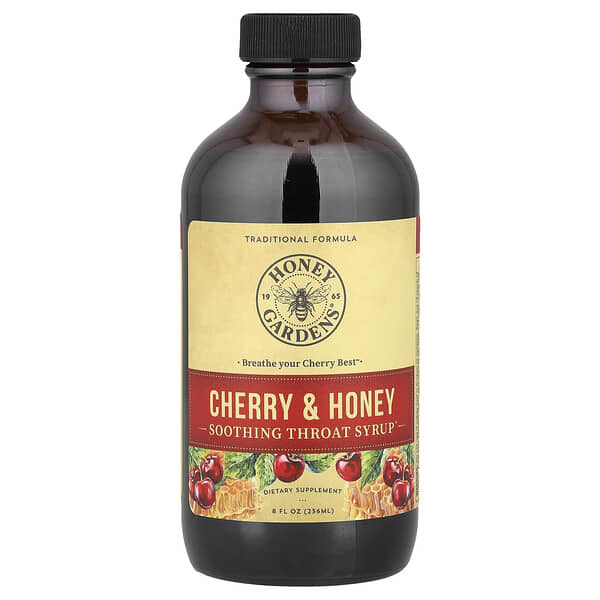 Zand, Soothing Throat Syrup, Cherry & Honey, 8 fl oz (236 ml)