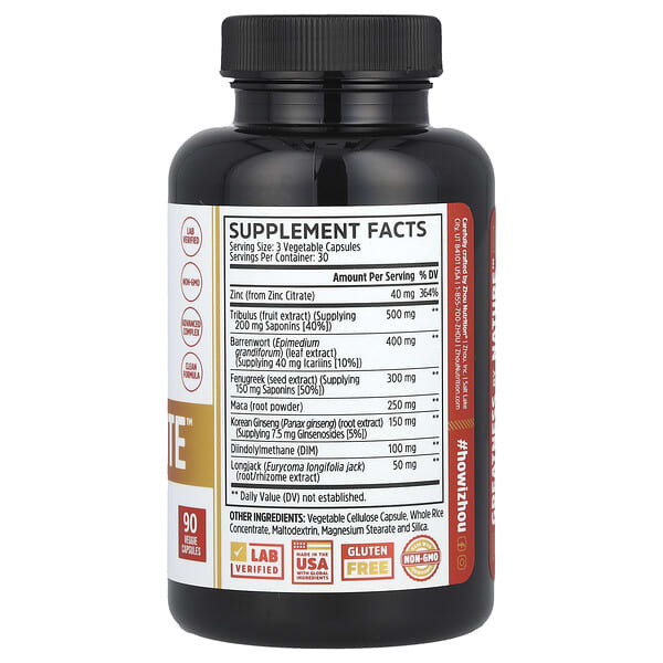 Alternative view of Zhou Nutrition, Boost Elite™, 90 Veggie Capsules